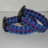 Purple and Blue Paracord Bracelet - Image 2