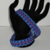 Purple and Blue Paracord Bracelet