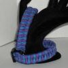 Purple and Blue Criss-Cross Paracord Bracelet