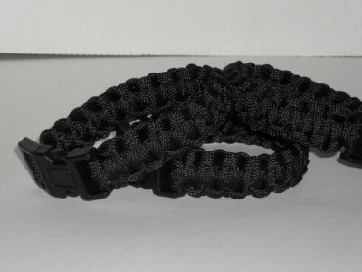 Black Paracord Bracelet - Image 5