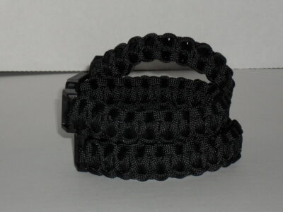 Black Paracord Bracelet - Image 4