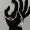Golden Cross Cord Bracelet