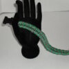 Green and Black/Grey Spotted Criss-Cross Paracord Bracelet - Image 4