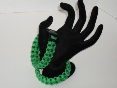 Green Paracord Bracelet - Image 2