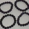 Purple Beaded Rhinestone Bracelet - Image 6