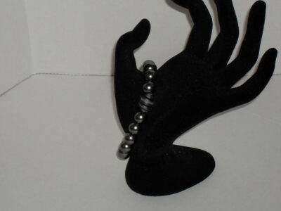 Gun Metal Silver Bracelet - Image 3