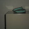 Jade Green and Black & Grey Paracord Bracelet - Image 3
