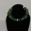 Green Beaded Charm Bracelet - Image 3