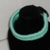 Jade Green Criss-Cross Paracord Bracelet - Image 2
