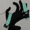 Jade Green Criss-Cross Paracord Bracelet - Image 6