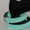 Jade Green Criss-Cross Paracord Bracelet - Image 5