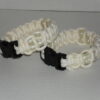 8-Beaded White Paracord Bracelet - Image 4