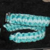 Teal and Jade Green Paracord Bracelet - Image 3