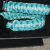 Teal and Jade Green Paracord Bracelet - Image 2