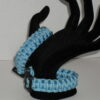 Light Blue Paracord Bracelet - Image 2