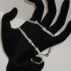 The Bar Rhinestone Cord Bracelet - Image 2