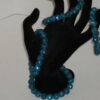 Blue Beaded Rhinestone Bracelet - Image 4