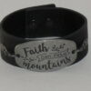 Faith Can Move Mountains Cuff Bracelet