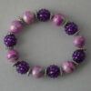 Purple Starlight Beaded Bracelet - Image 2
