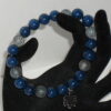 Dyed Jade Blue Bracelet - Image 2